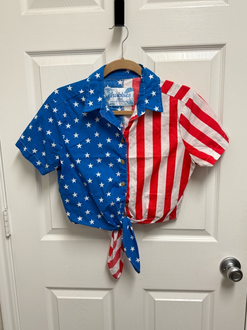 Chubbies American Flag Button Down